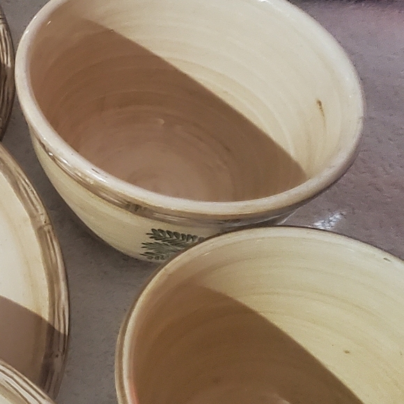 Home Trends Dishware Plam Tree Set               16 Piece Set - Picture 2 of 5